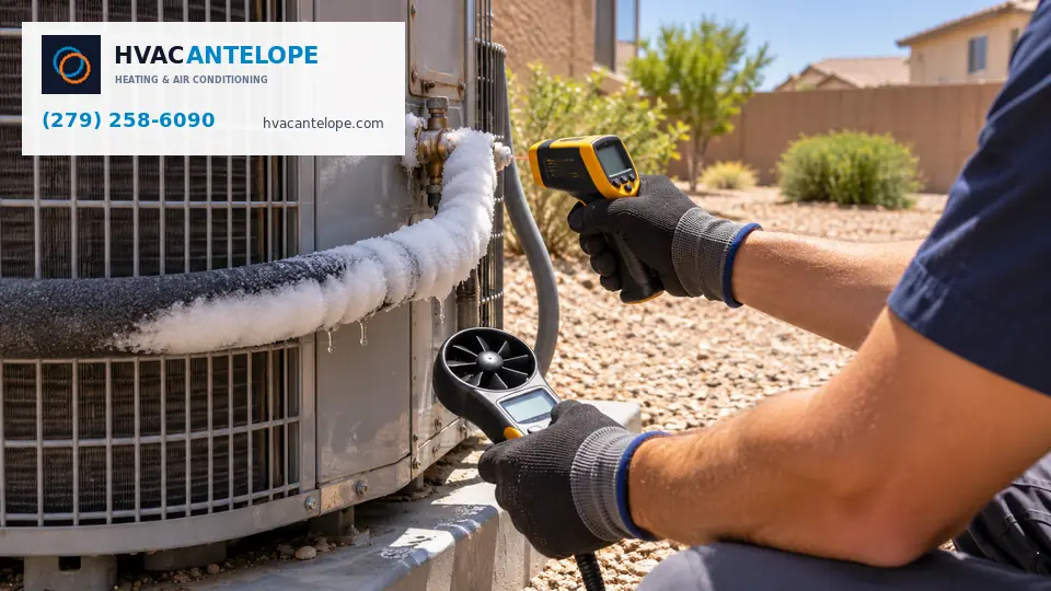 AC Not Cooling Repair in Antelope CA