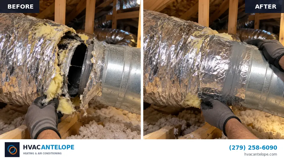 Duct Repair and Sealing in Antelope CA