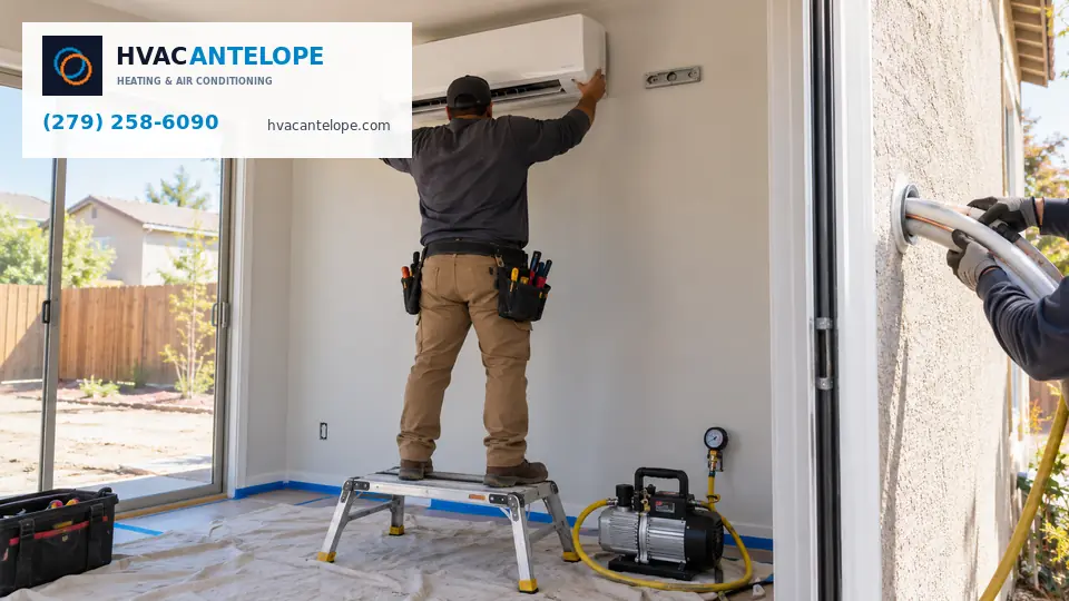 Ductless Mini Split Installation in Antelope CA