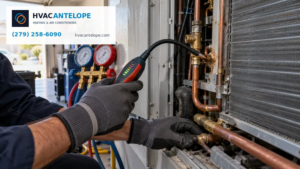 Refrigerant Leak Repair in Antelope CA